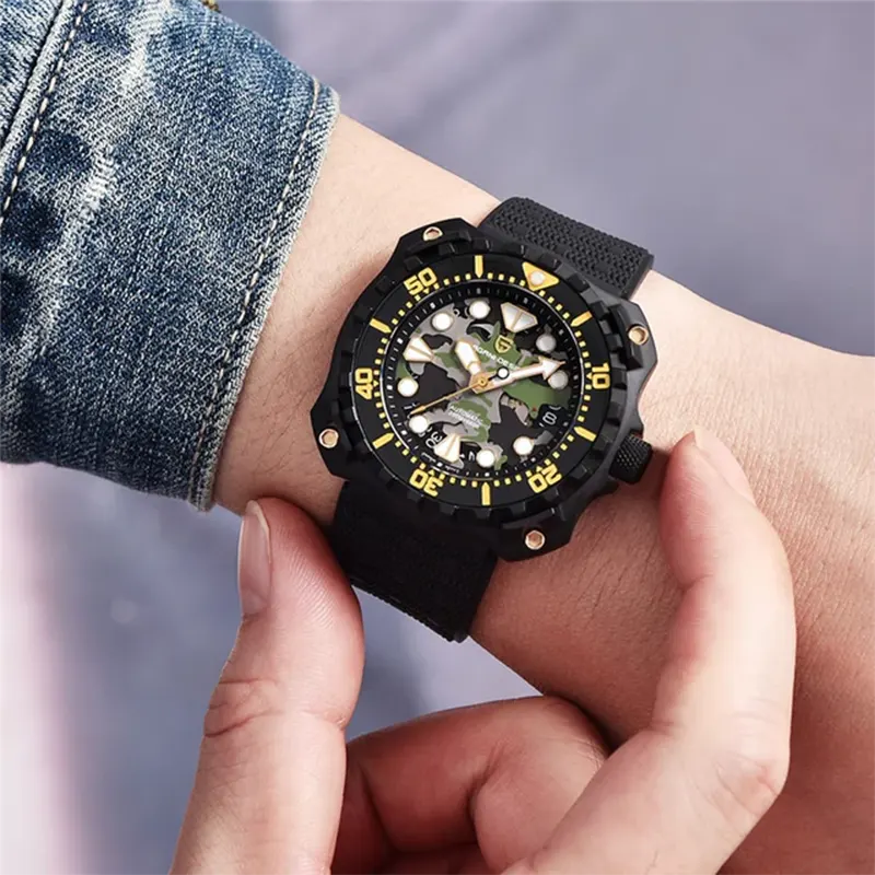 Pagani Design Promaster Military Malti Color Dial Men's Watch- PD-YN009